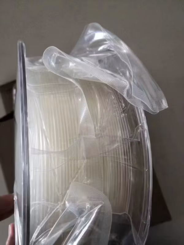 Imported USA Raw Materials Factory Wholesale Alcohol Polishing High Gloss 3D Printing PVB Filament 3D Printers Shiny Finish Materails Transparent PVB Filament