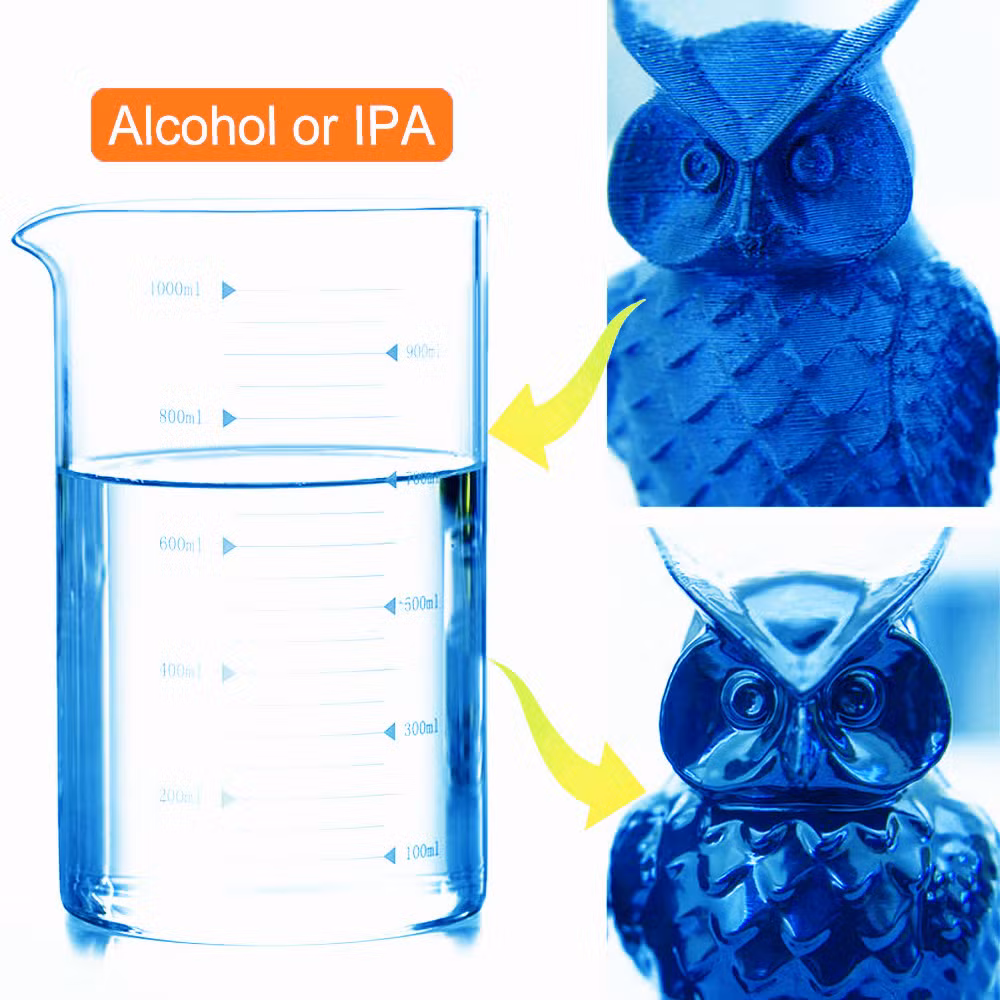 Imported USA Raw Materials Factory Wholesale Alcohol Polishing High Gloss 3D Printing PVB Filament 3D Printers Shiny Finish Materails Transparent PVB Filament