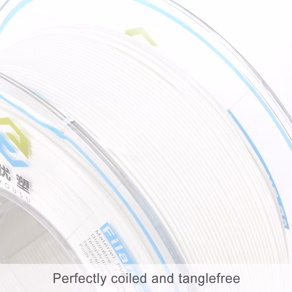 Imported USA Raw Materials Factory Wholesale Alcohol Polishing High Gloss 3D Printing PVB Filament 3D Printers Shiny Finish Materails Transparent PVB Filament