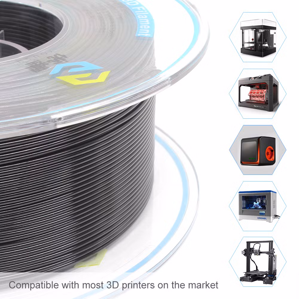 High Level 3D Printers PC Filaments Strong Tough Heat-Resistant Over 110 Degrees 3D Printing Materials White 3D Printing Filaments 1.7mm 1000g