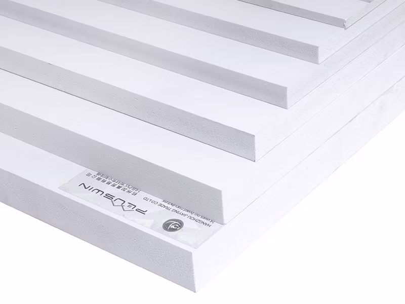 Pluswin Factory Wholesale PVC Laminated Foam Board Metal Marble Wood Cuostom for Furniture