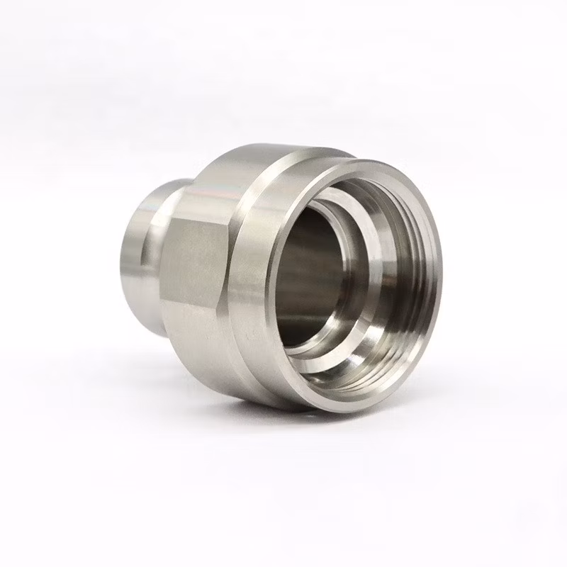 Custom Made Metal Anodized CNC Machining Turning Gear Flange Solvent Trap Kit