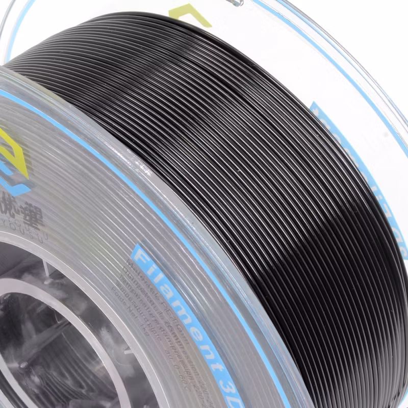 Fast Delivery Customized PETG 3D Printers Filament Supplies with Great Price Black 3D Filamento