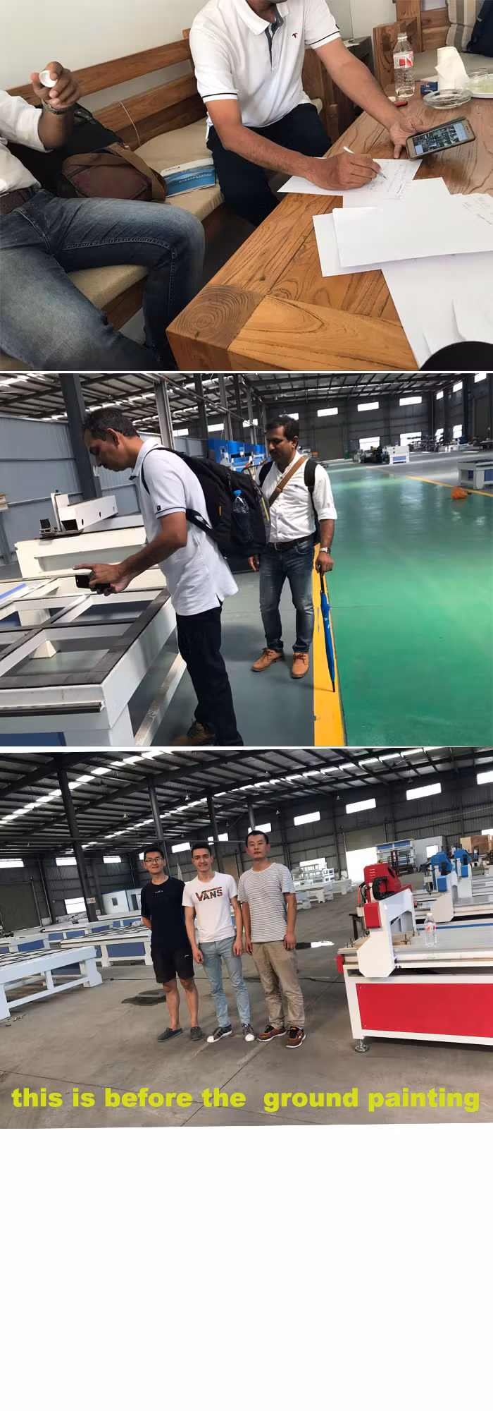 1300X2500mm 4 Axis Atc Liner CNC Router 3D Woodworking Machine Furniture Cabinet Cutting Engraving CNC Wood Carving Machine MDF Milling Engaver