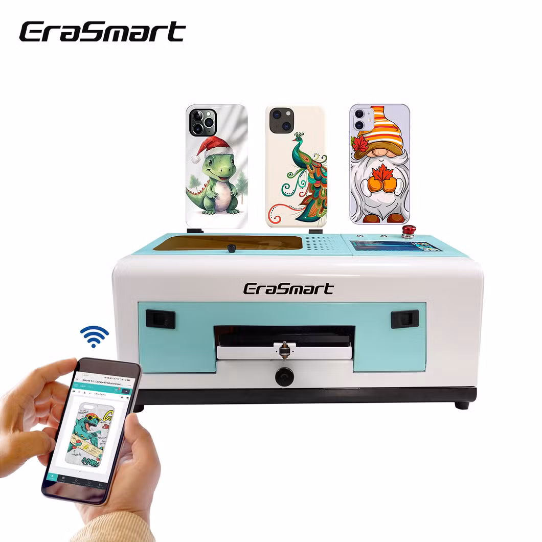 Hot Sale A4 6-Color Multifunctional UV Printer with L800 L805 Heads for Phone Case ID Card 3D Printer