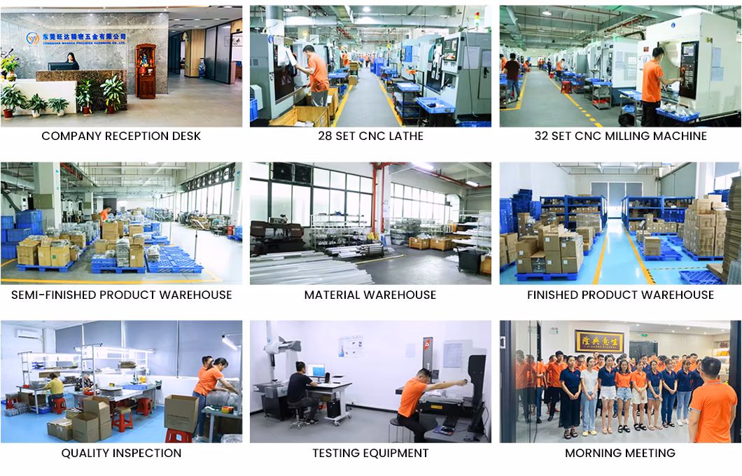 Factory Price Customized Rapid Prototype Metal Fabrication CNC Machining Machinery Parts of Anodized Aluminium