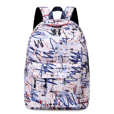 Borsa da studio per laptop Doodle colorful Boys uomo e rsquor; zaino S impermeabile da viaggio per studenti