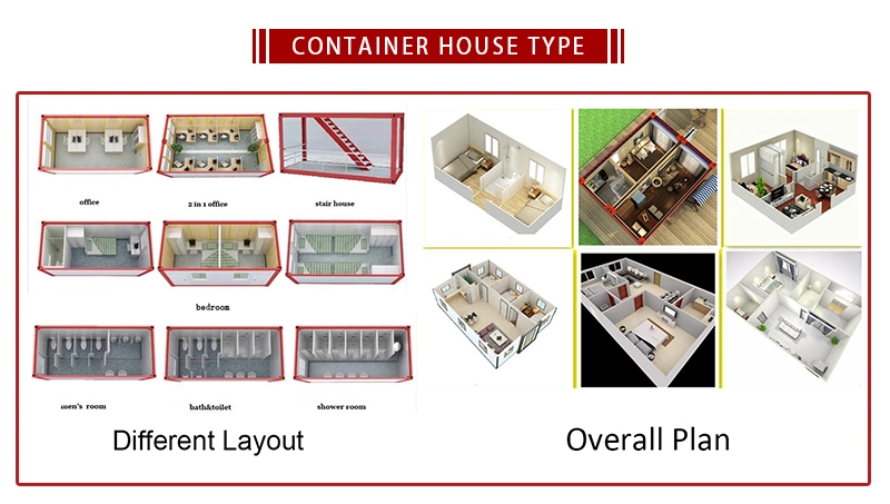 Manufacture Dormitories American California Florida Prefabricated Modular Flat Pack Container School with CE