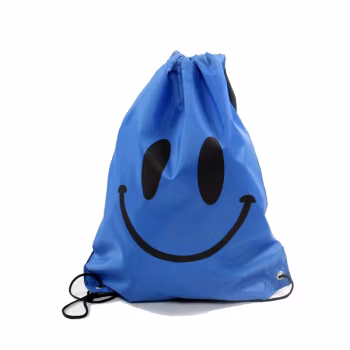 Drawstrings Bag with Zipper, Polyester Drawstrings Bag, Promotional Bag