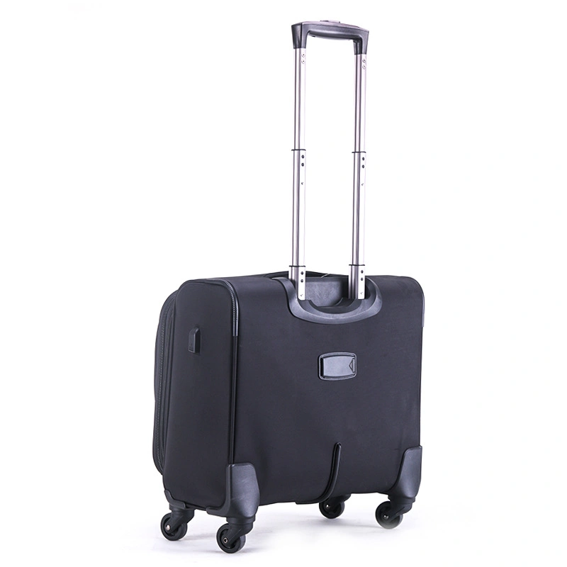 16 Inches Oxford Wheeled Trolley Luggage Leisure Business Travel Laptop Computer Notebook Suitcase Case Bag with USB Port (CY9917)