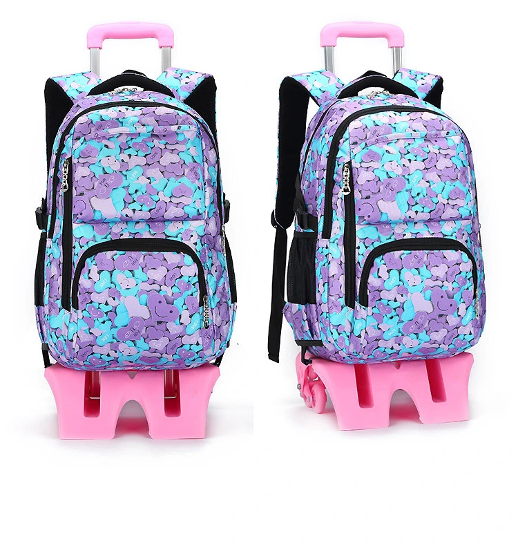 Custom Kids Travel Children Luggage Rolling Case Travel Bag Trolley School Bag Price with Wheels for Kids