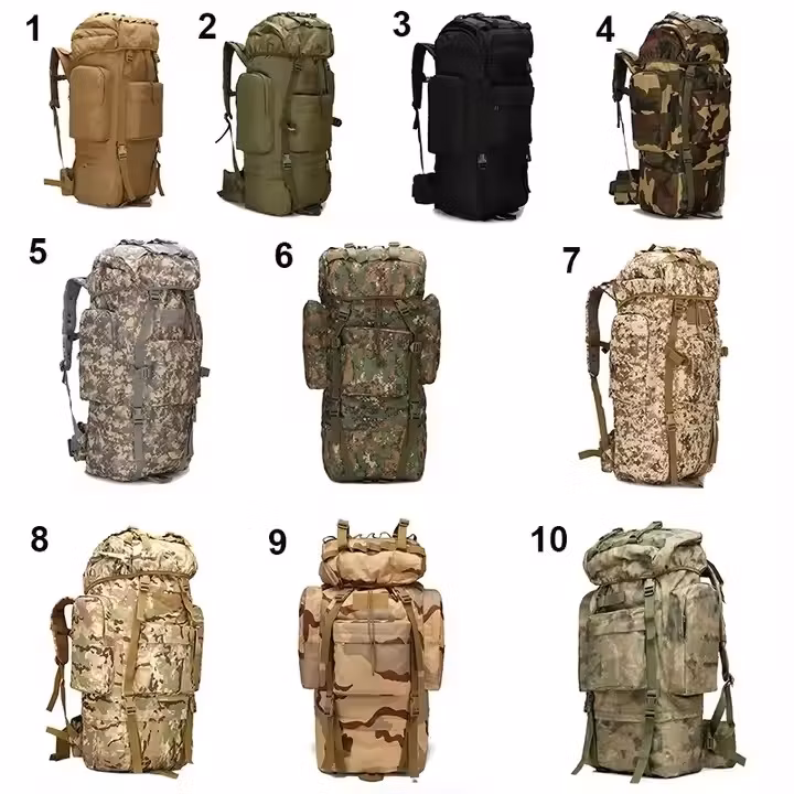 Large Capacity Mountaineering Bag for Rugged Outdoor Travel and Activities