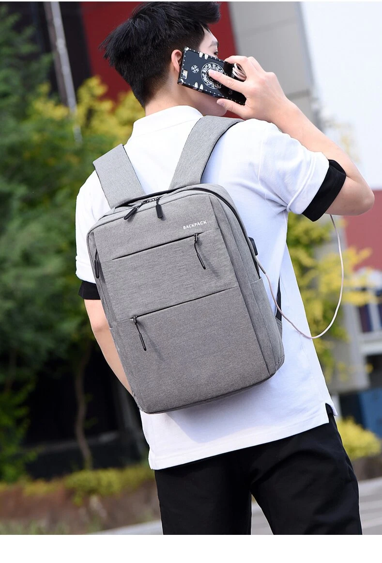 Durable Waterproof Business Backpack Ordinary Computer Backpack with USB