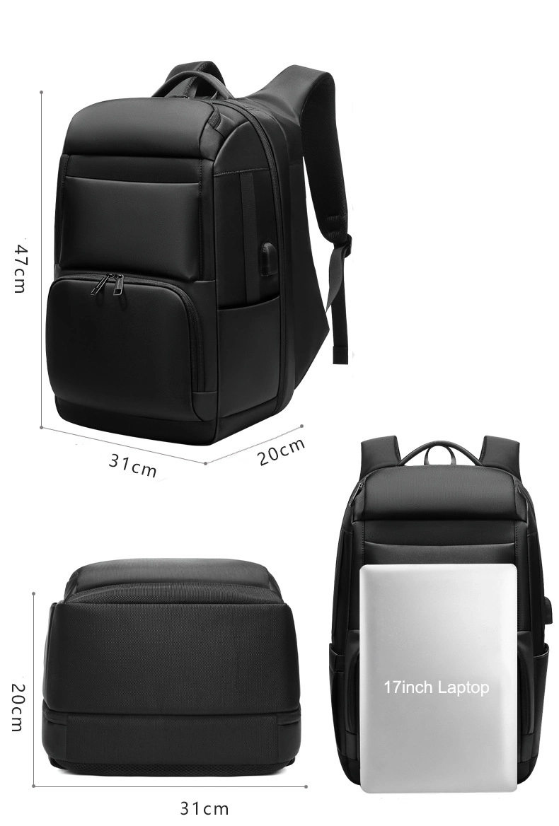 15.6inch Men Water Resistent Travel Computer Laptop Backpack