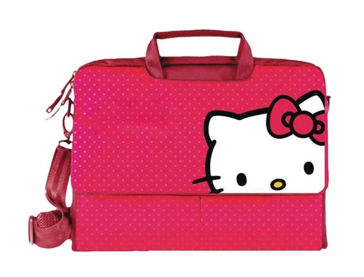 15.4&quot; Funky Cute Ladies Hello Kitty Laptop Bag Sh-16042707