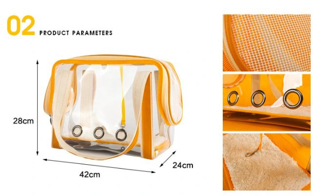 Wholesale Double Shoulder Cat Bag Pet out Backpack