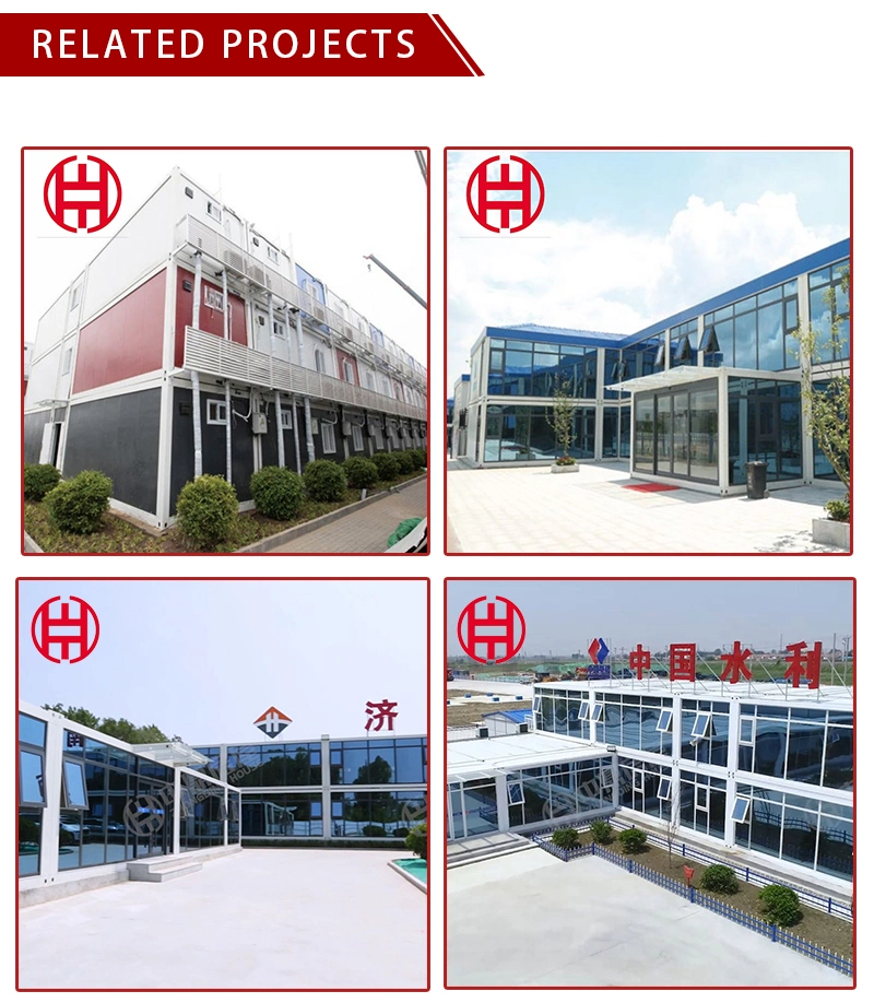 High Quality Temporary Offices Quick Build Prefabricated Flat Pack Container School with ISO