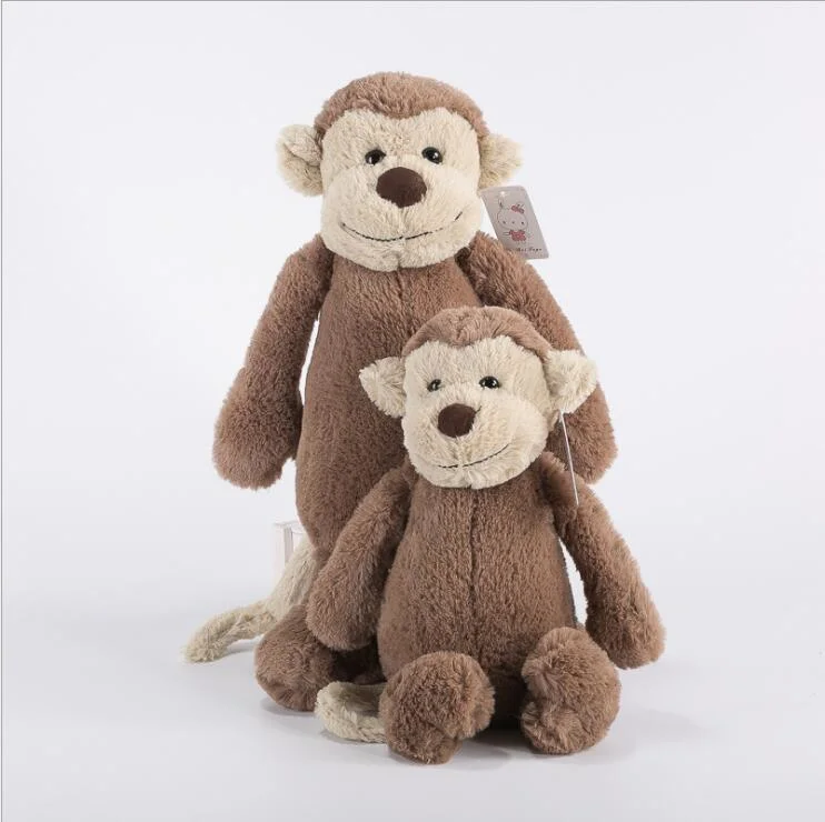 Good Quality Stuffed Monkey Cute Plush Animal Toy Great Gift for Baby