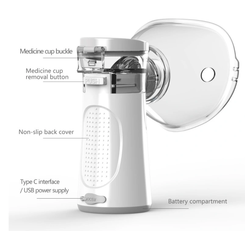 Portable Nebulizer Mesh Atomizer Machine for Home Daily Use