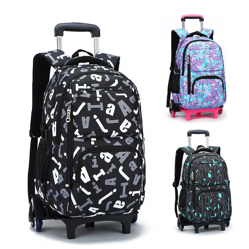 Custom Kids Travel Children Luggage Rolling Case Travel Bag Trolley School Bag Price with Wheels for Kids