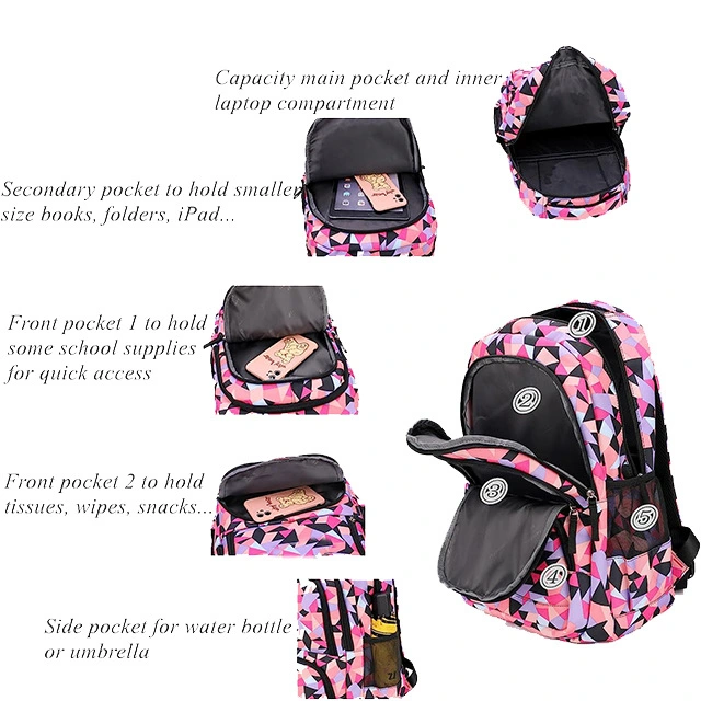 Customized School Shoulder Bags Gift Girls Boys Bag Bookbags Bags School Backpack