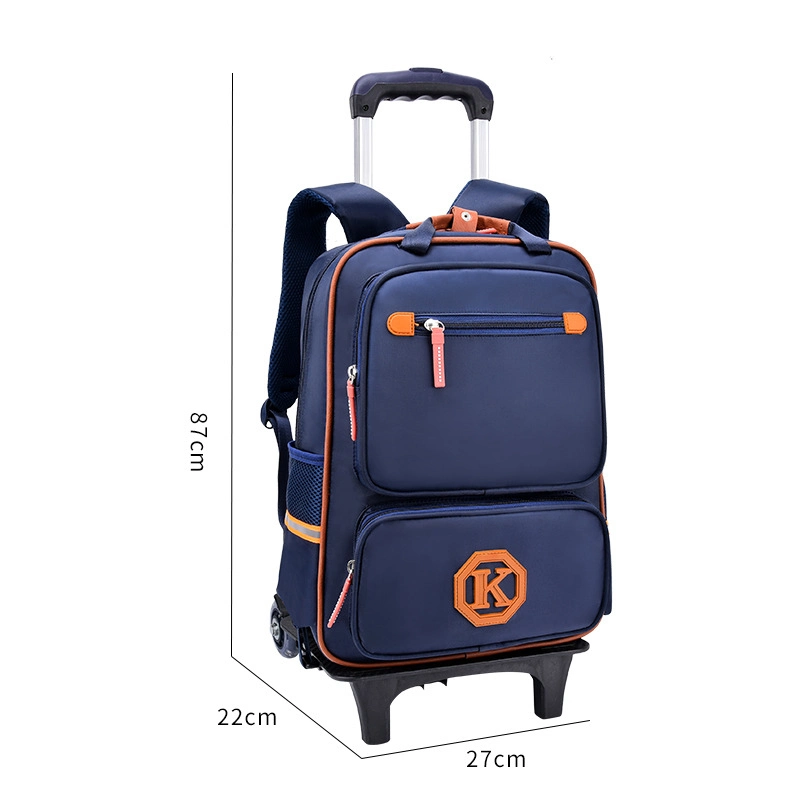 Children School Bags Kids Travel Rolling Luggage Bag Trolley School Backpack Girls Backpack 6 Wheels Child Book Bag