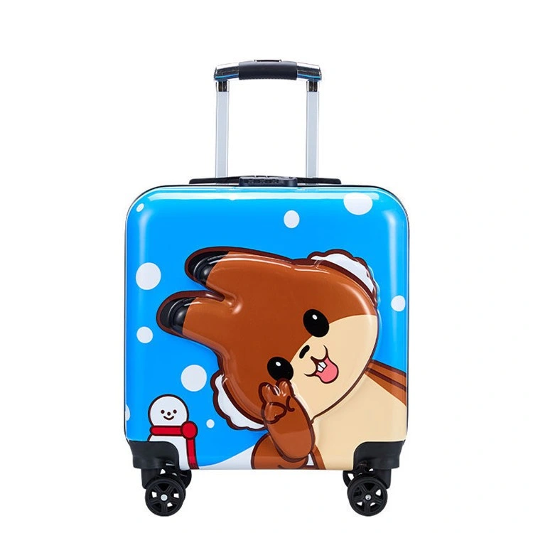 Zonxan Personalized Children Kids Rolling Suitcase Hard Case Luggage Travel Trolley Bags for Kids Children