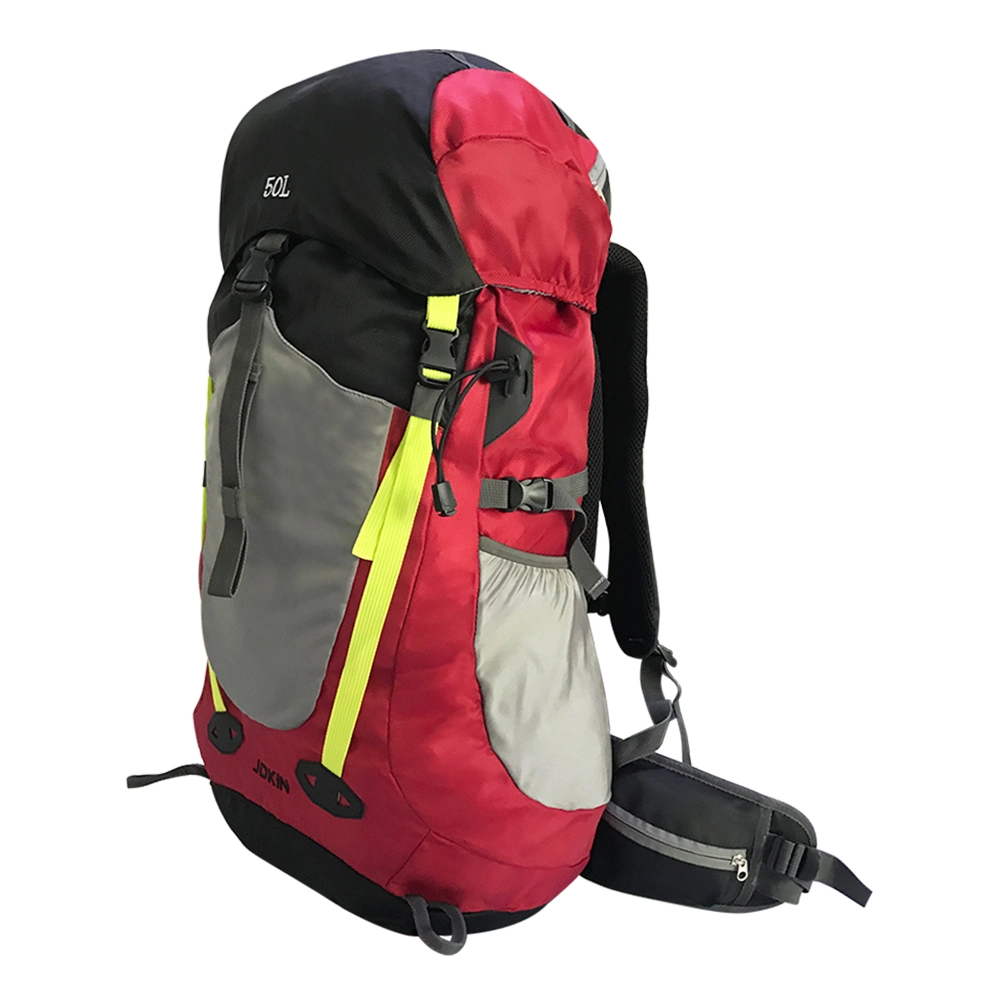 Factory Direct Custom Large Camping Climbing Hiking 50L Outdoor Backpack