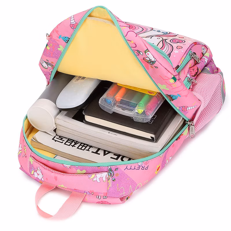 Unicorn 2024 Recycled Waterproof Girls School Bag Set Backpack