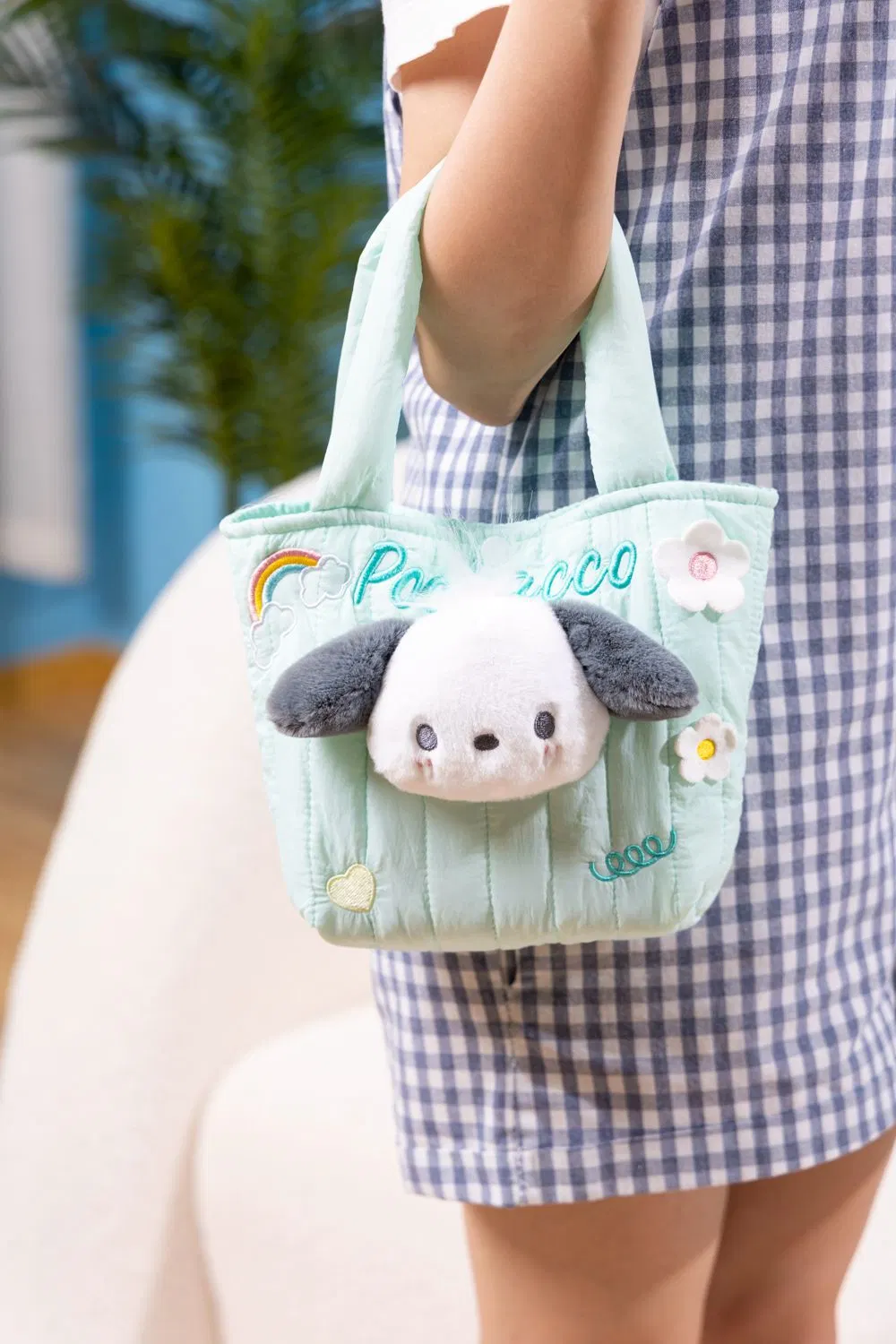 Wholesale Plush Anime Handbag Doll Cosplay Bag Sanrio Kawaii Mini Backpack Cute Kuromi Cinnamoroll My Melody Shoulder Bag Girl Doll Handbag Stuffed Toy