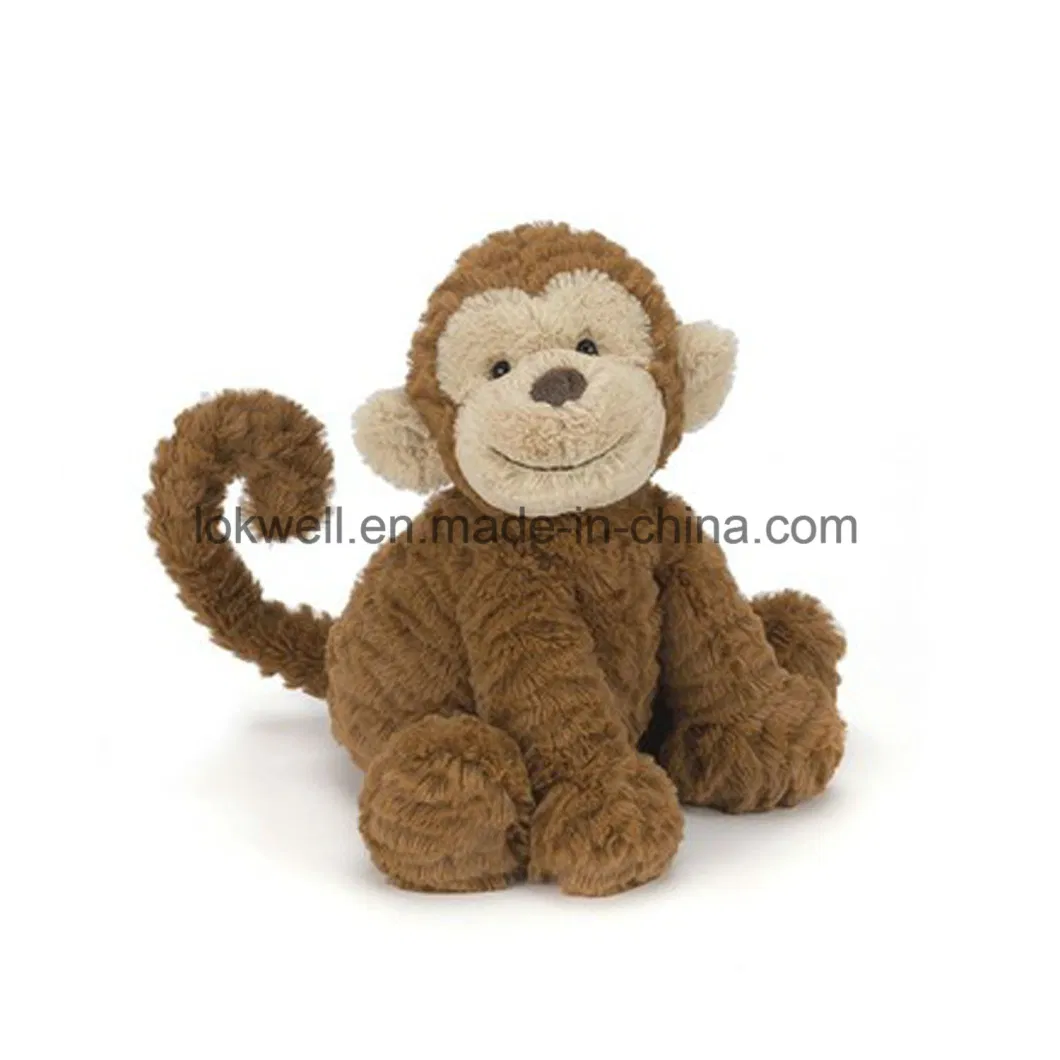 Lovely Stuffed Blue Animal Monkey Toys for Baby