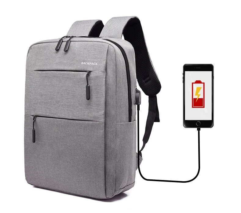 Durable Waterproof Business Backpack Ordinary Computer Backpack with USB