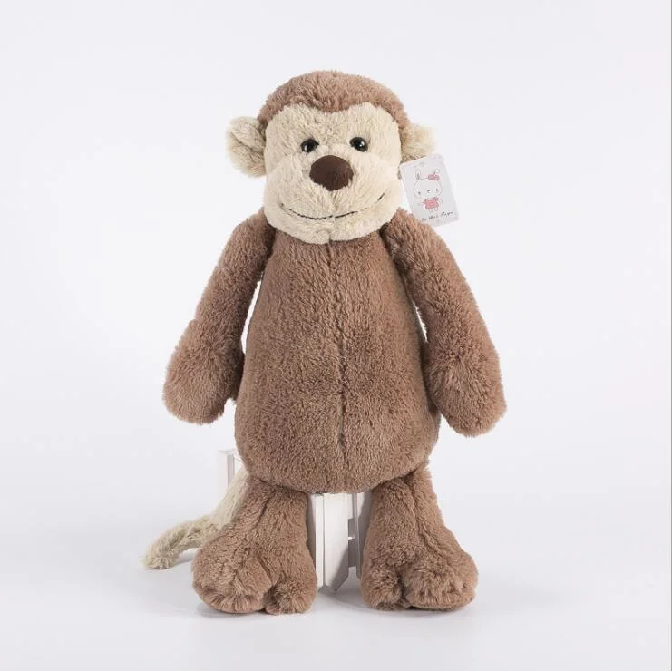 Good Quality Stuffed Monkey Cute Plush Animal Toy Great Gift for Baby