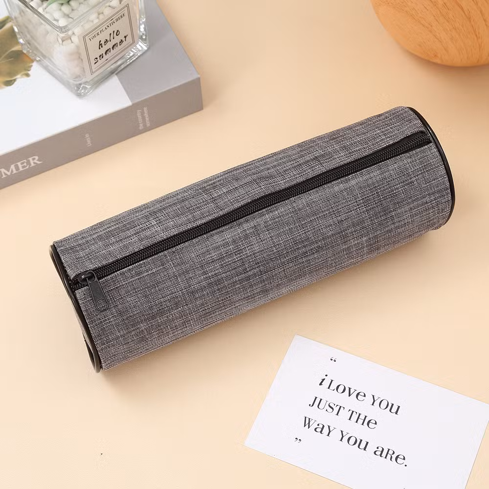 Oxford Fabric Pencil Case Simple Stylish Multifunctional Stationery Bag for Student and Office for Gift Wholesale