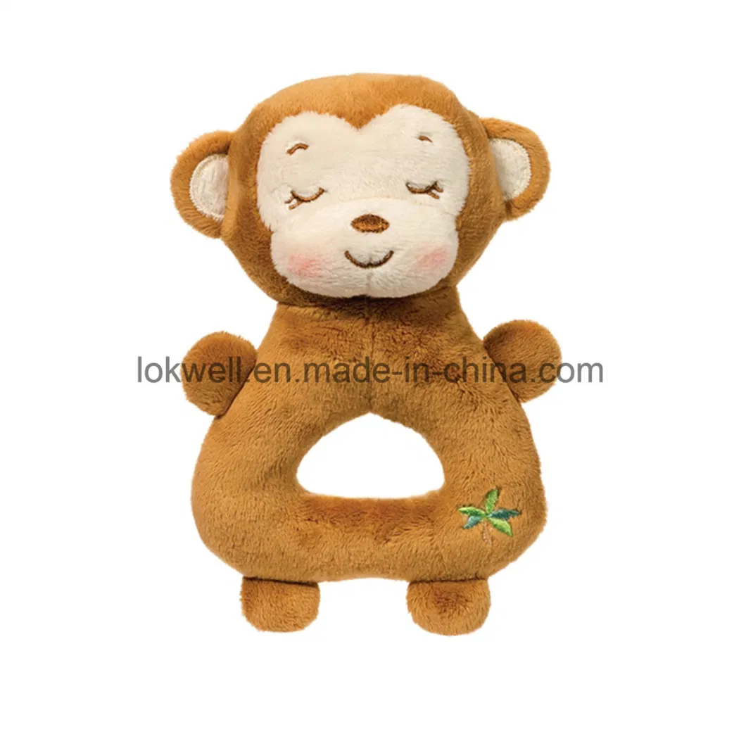 Lovely Stuffed Blue Animal Monkey Toys for Baby