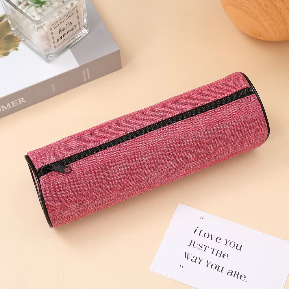 Oxford Fabric Pencil Case Simple Stylish Multifunctional Stationery Bag for Student and Office for Gift Wholesale