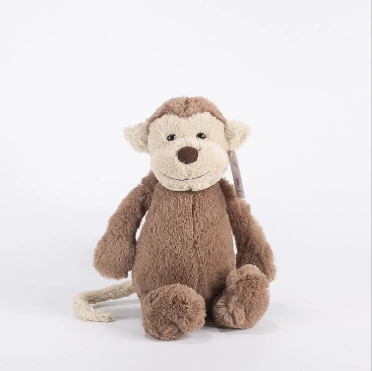 Good Quality Stuffed Monkey Cute Plush Animal Toy Great Gift for Baby