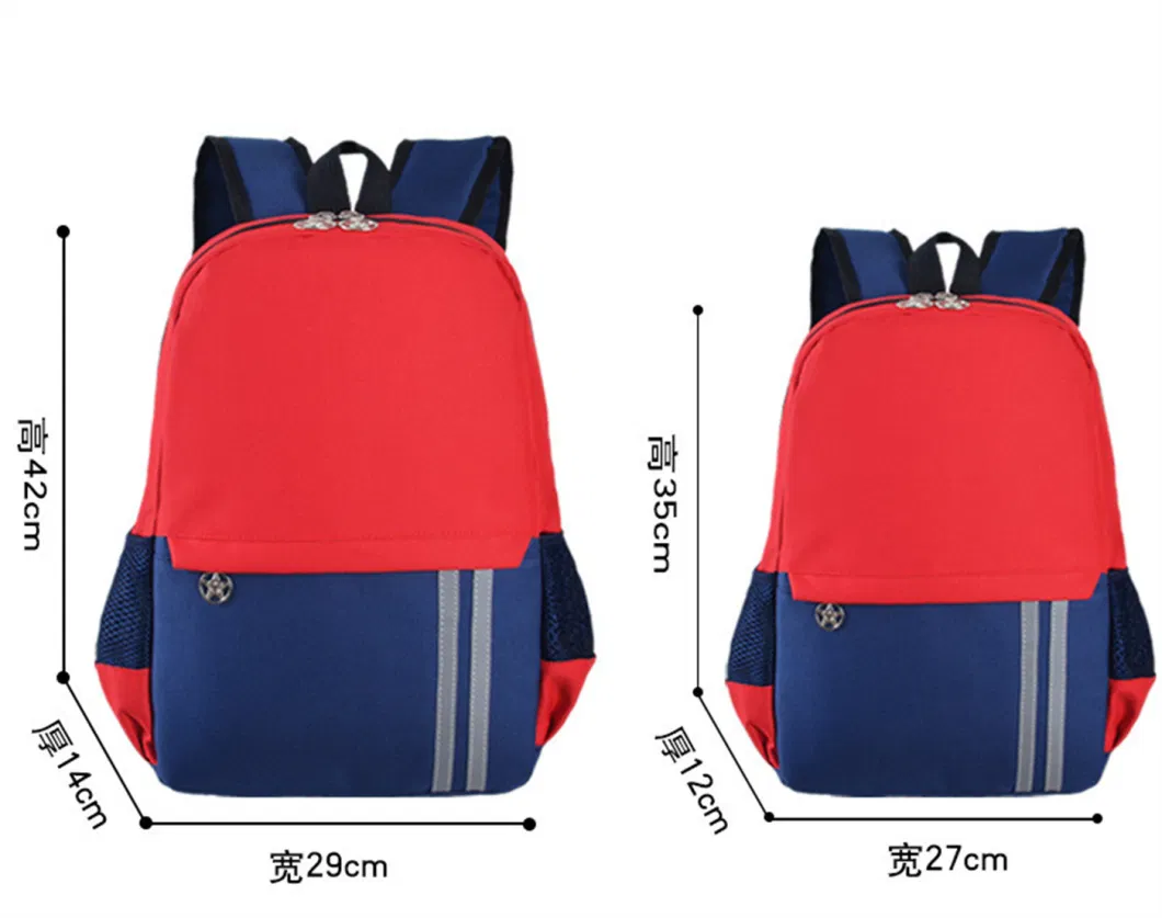 Mini Contrast Color Kids Backpack for Preschool and Elementary School Students