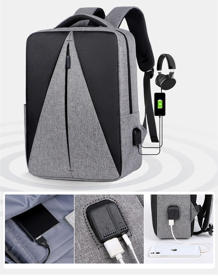 Cheap Custom Logo Fashion and Durable Men&prime;s Travel Extra Large Laptop Backpack Bag