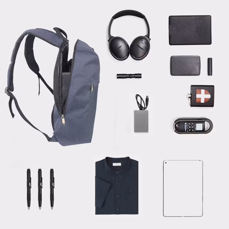 Lightweight Simple fashion School Backpack Polyester College School Backpack Travel Laptop Backpack Bags OEM ODM Custom