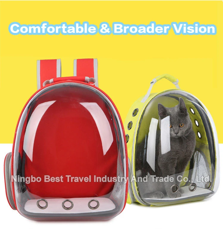 Travel Hiking Camping Small Cats Dog Backpack Carrier Carrier Ventilated Breathable Pet Backpack