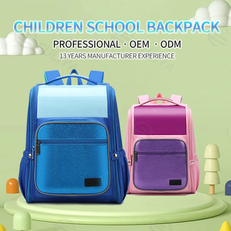 High Quality Student Backpack for Childern Secondary School Bag Bookbag for Teenage