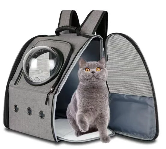 Pet Carrier Backpack for Large Cat and Small Puppy Space Capsule Bubble Cat Carrier