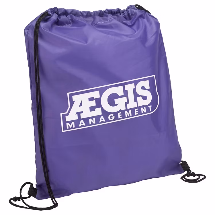Promotional Polyester Drawstring Bag