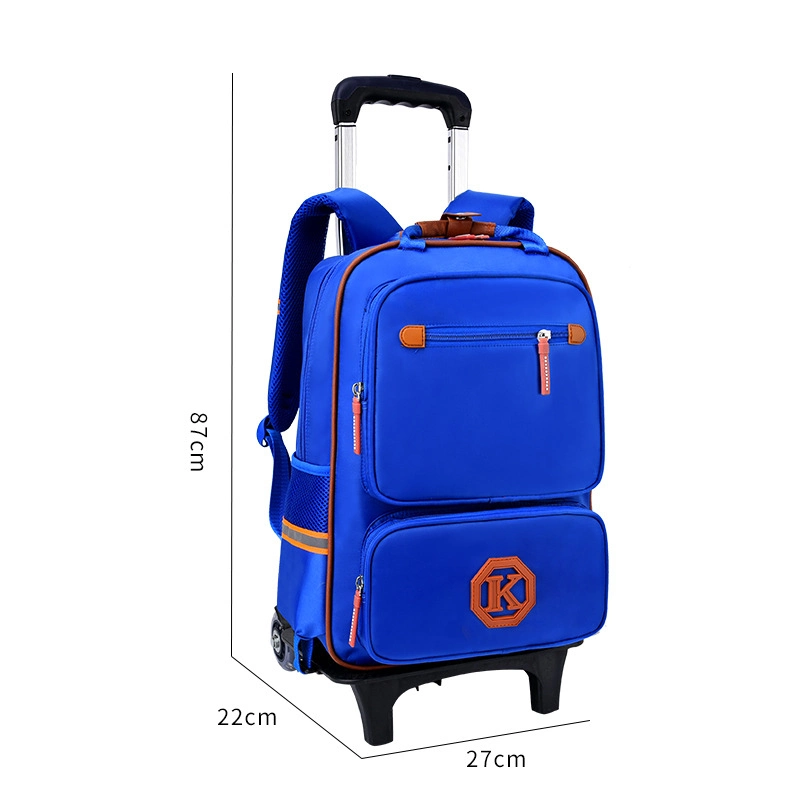 Children School Bags Kids Travel Rolling Luggage Bag Trolley School Backpack Girls Backpack 6 Wheels Child Book Bag