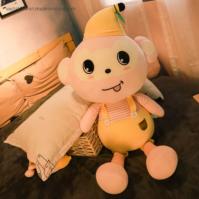 Custom Plush Animal Stuffed Toy Banana Monkey