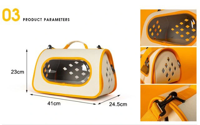 Wholesale Double Shoulder Cat Bag Pet out Backpack