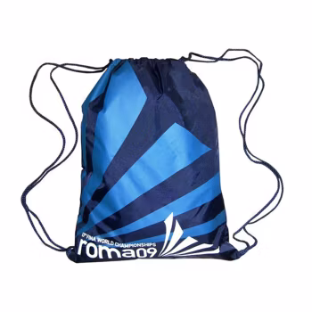 Drawstrings Bag with Zipper, Polyester Drawstrings Bag, Promotional Bag