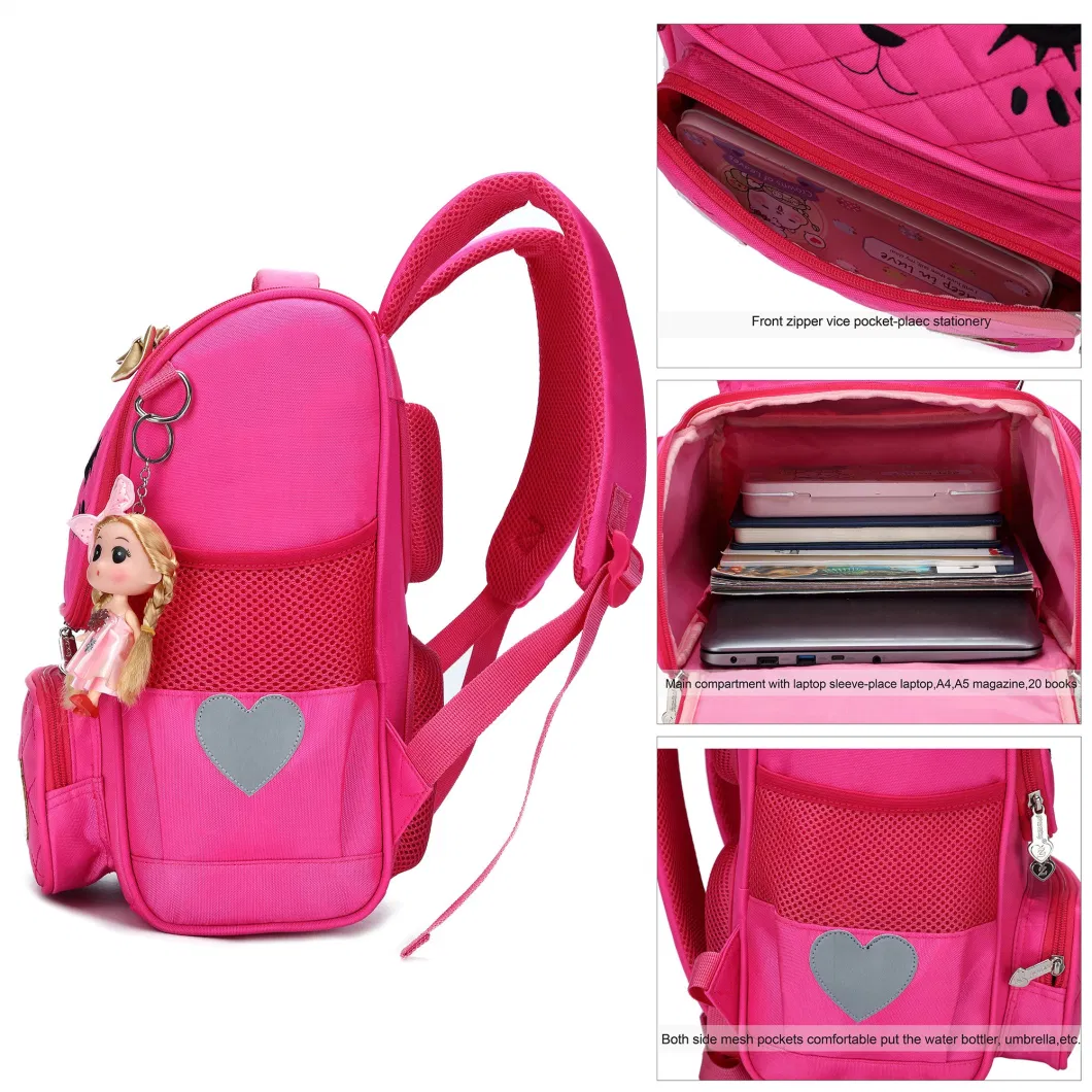 Girls Backpack, Waterproof Backpack, Suitable for Preschool Schoolbag for Girls