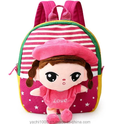 Plush Fashion School Baby Animal Shoulders Bag Backpack